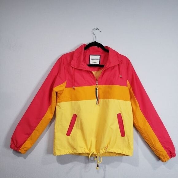 Reserve Fairfax Lightweight Windbreaker Multicolored Jacket Size Medium - Picture 2 of 10